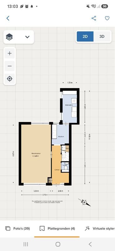 Appartement Rijnlandlaan in Stadskanaal