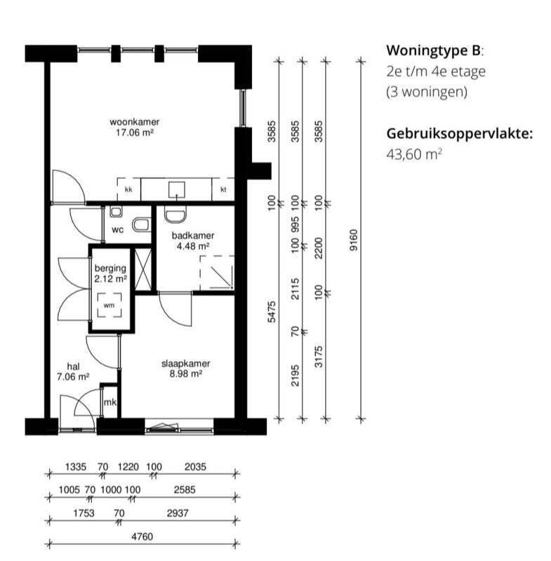 Appartement Drentsestraat 21