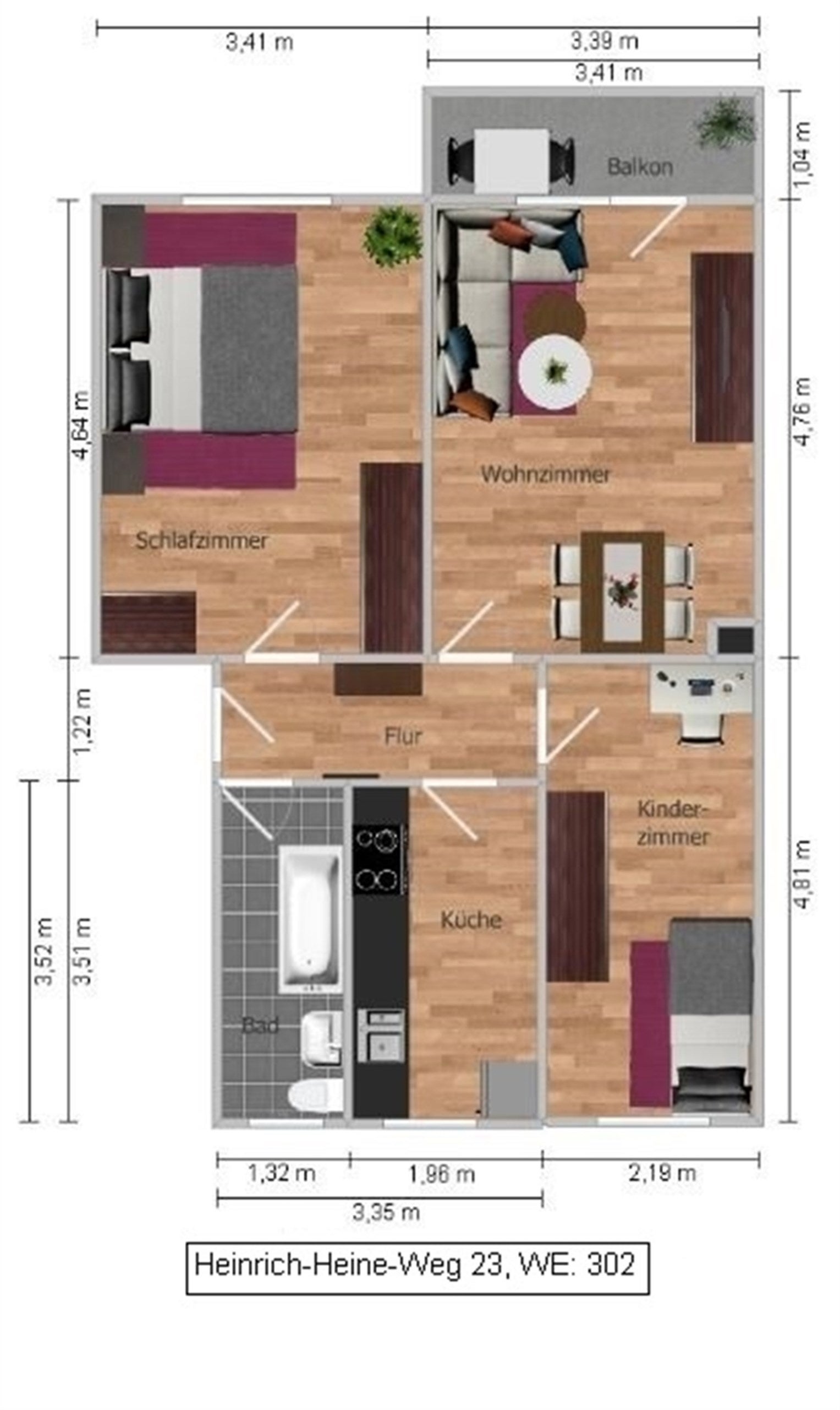 Wohnung Heinrich-Heine-Weg in Spremberg