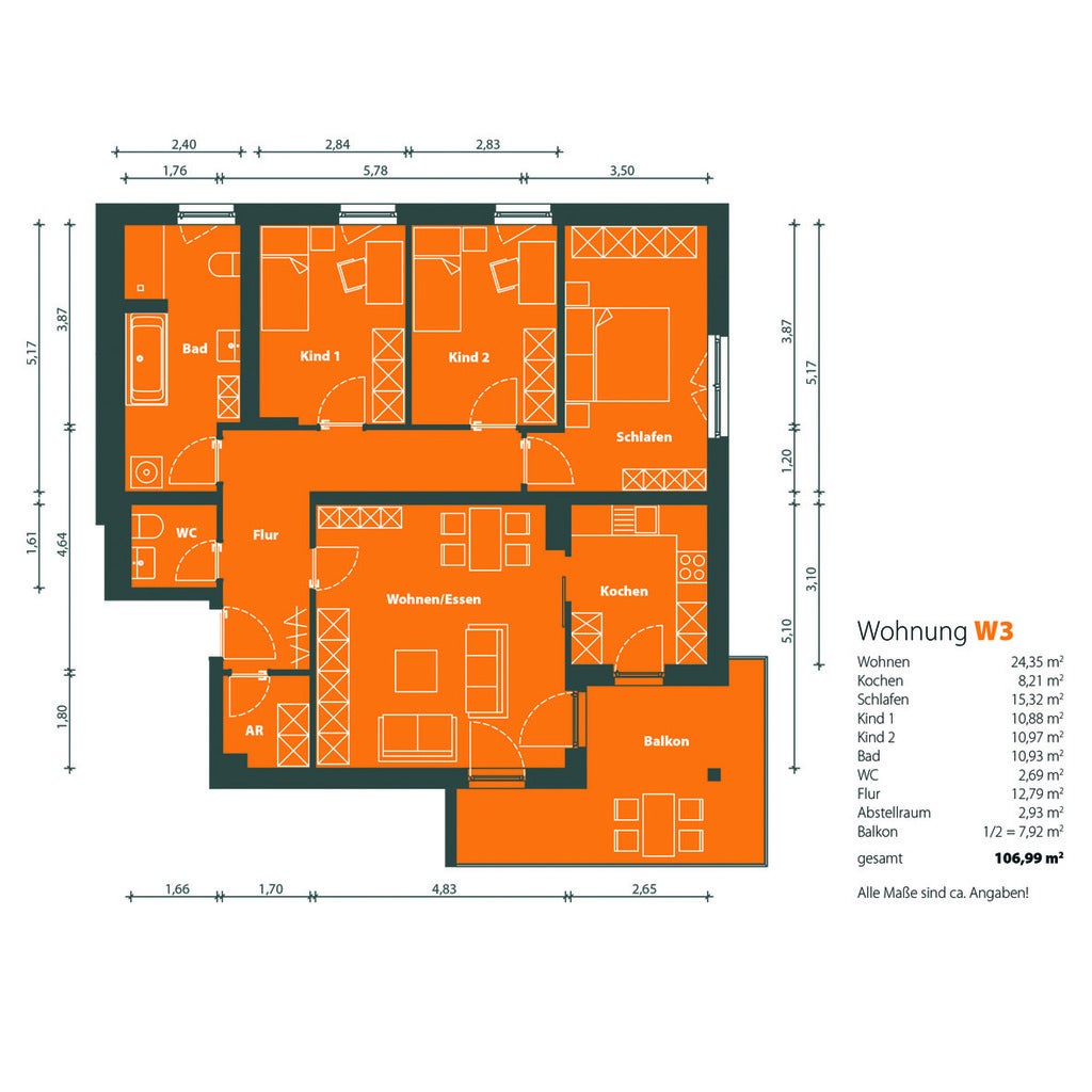 Wohnung Weidenstraße in Gera