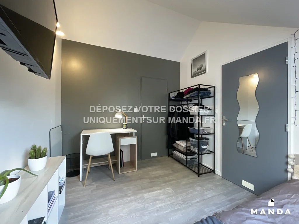 Chambre Rue des Grimarets à Lille