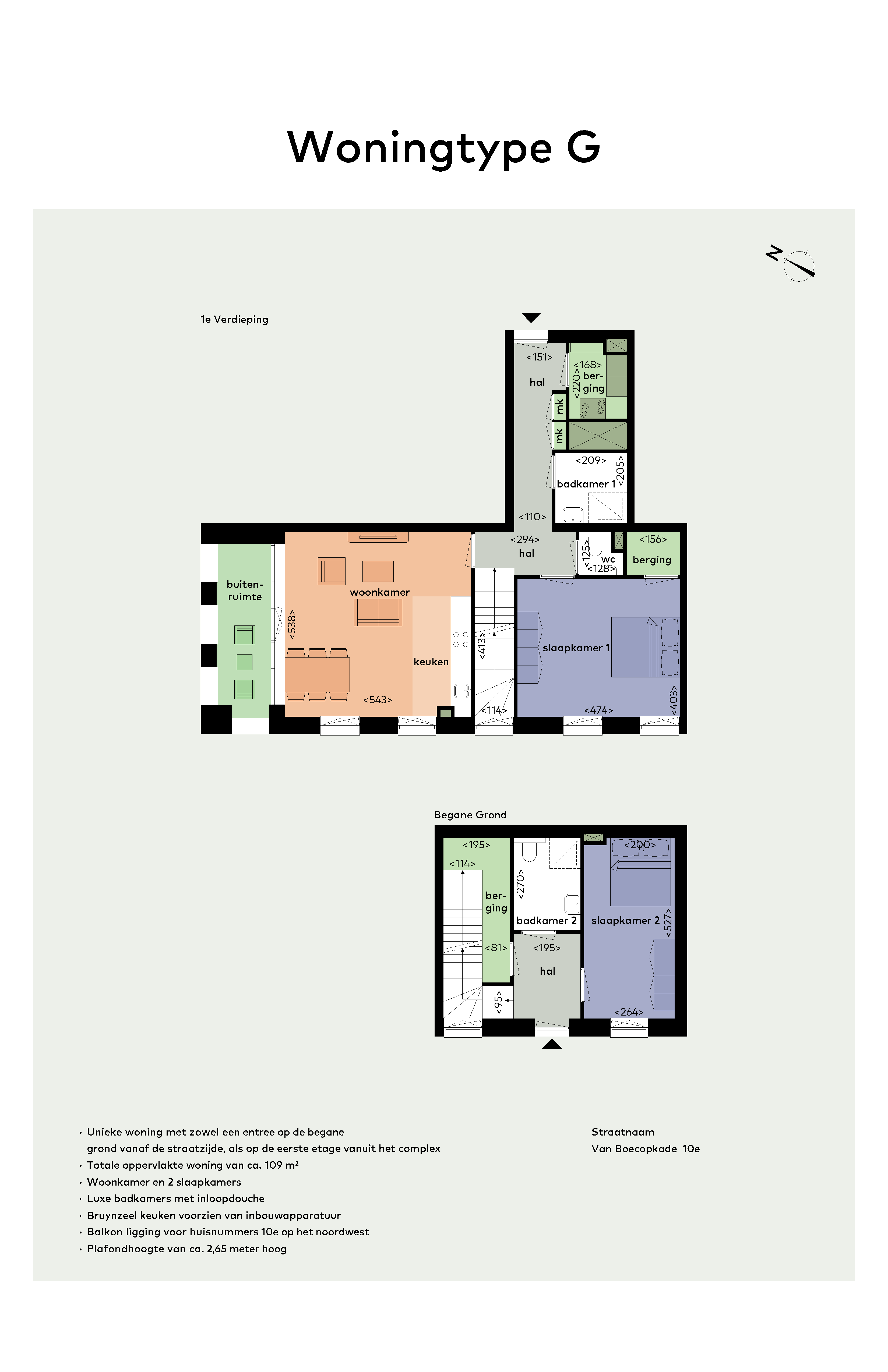 Appartement Van Boecopkade 10 E in Den Haag