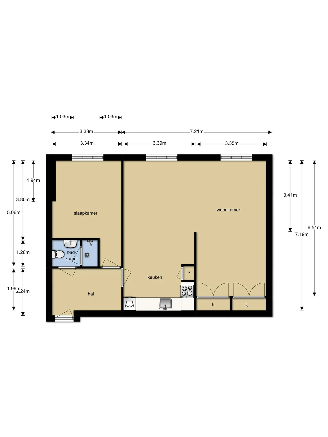 Appartement Silodam in Amsterdam