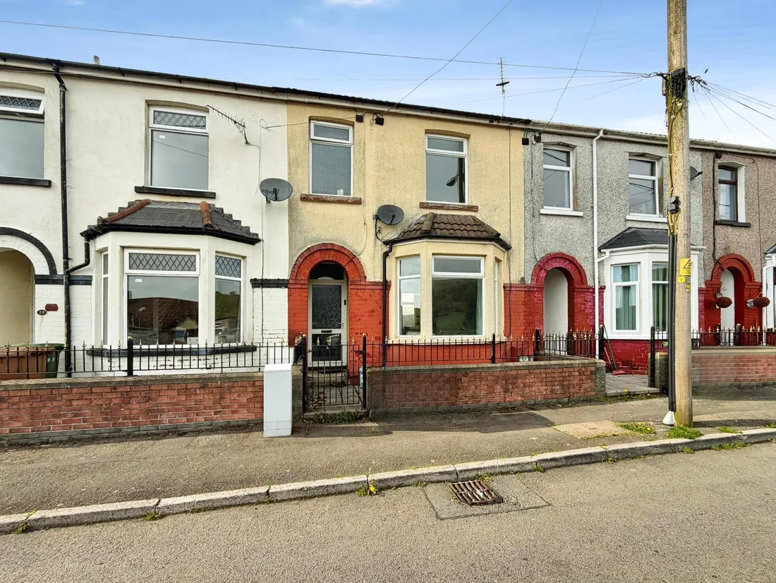House Graig Terrace in Senghenydd