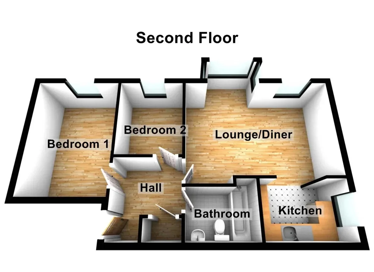 Flat Chandlers Drive in Greater London
