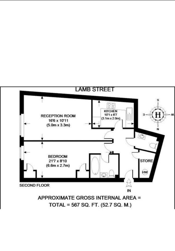 Room Folgate Street in Greater London