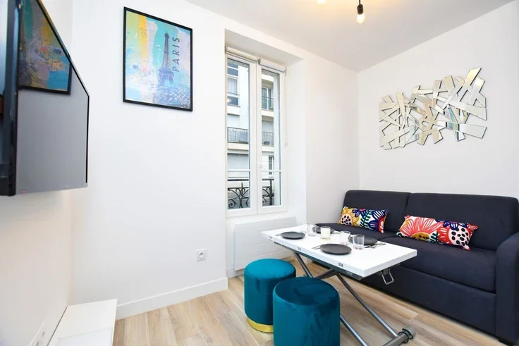 Flat Rue Paul Fort in Paris