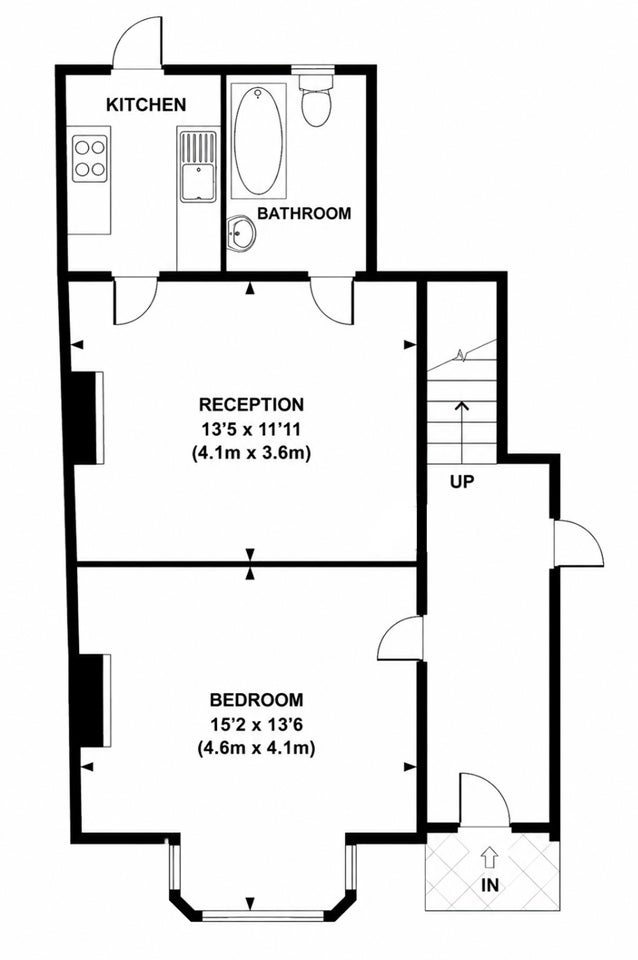 Flat Holmdale Terrace in Greater London