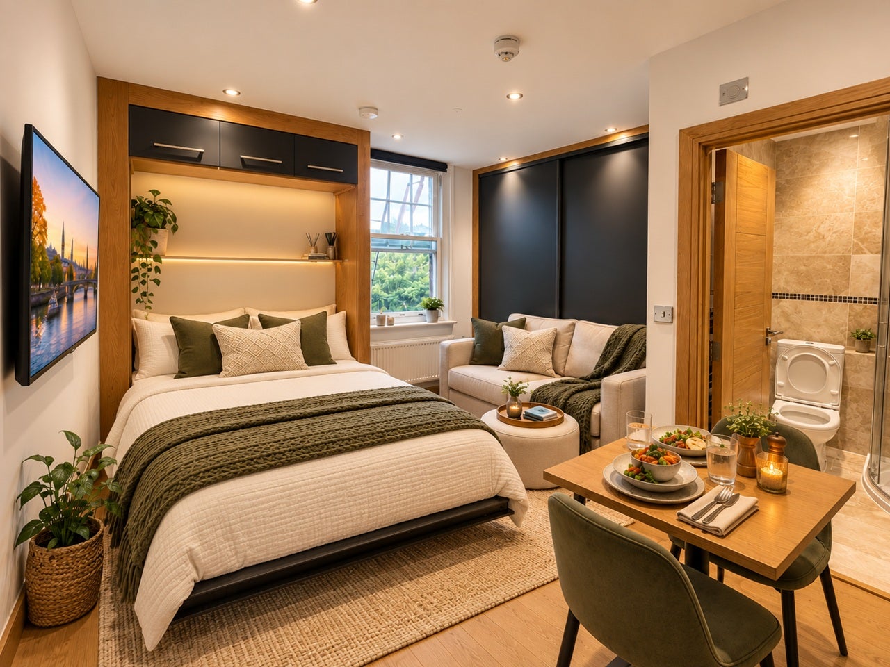 Flat Elgin Road in Greater London