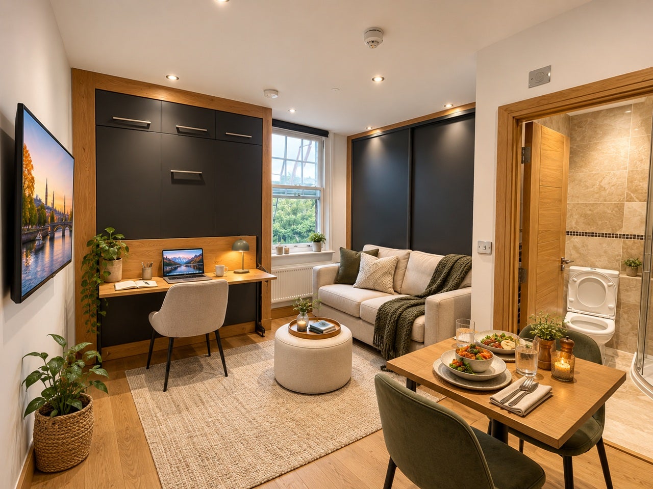 Flat Elgin Road in Greater London