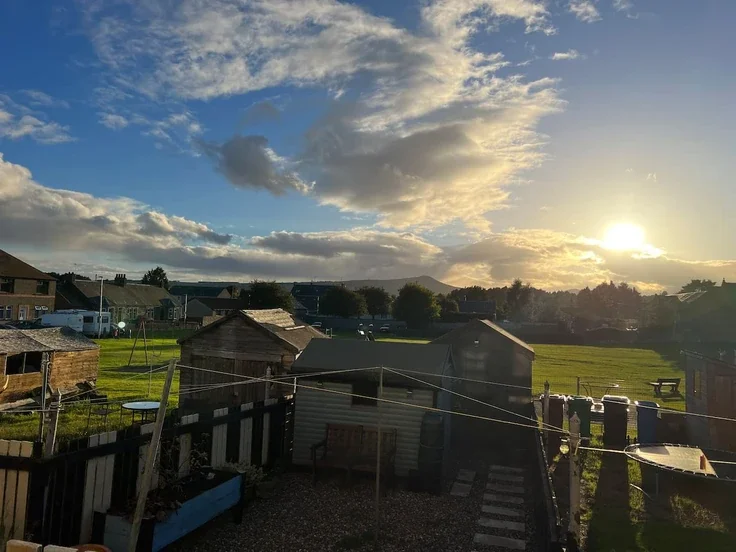 Flat Hill Street in Ladybank