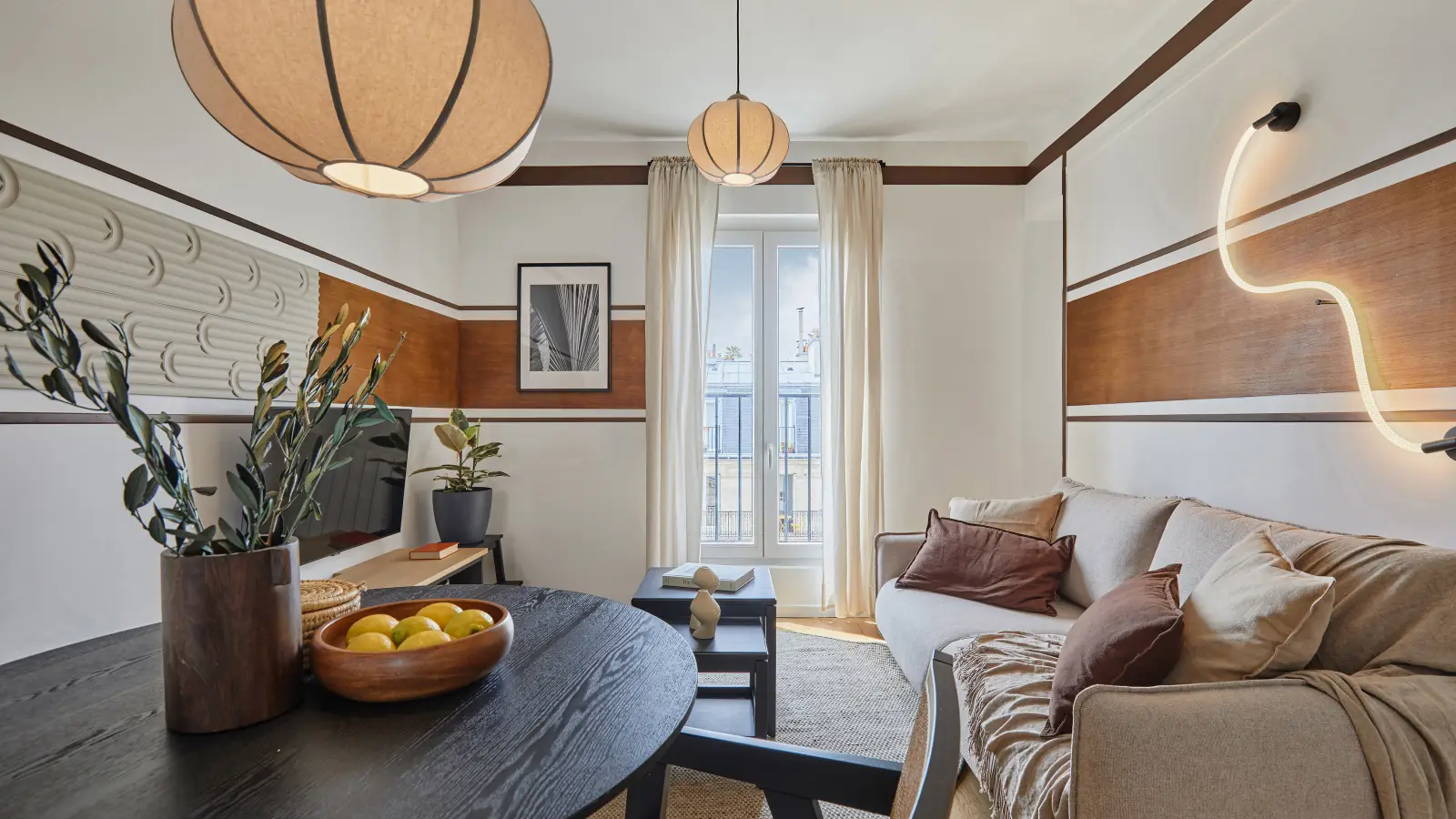 Flat Rue de Mirbel in Paris