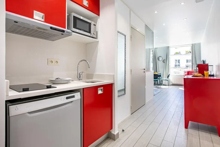 Flat Rue Saint-Denis in Paris