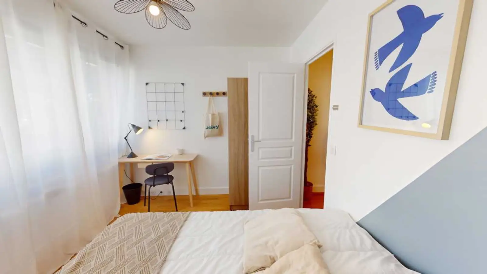 Chambre Rue de Vouillé à Paris