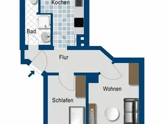 Wohnung Pitschkestraße in Leipzig