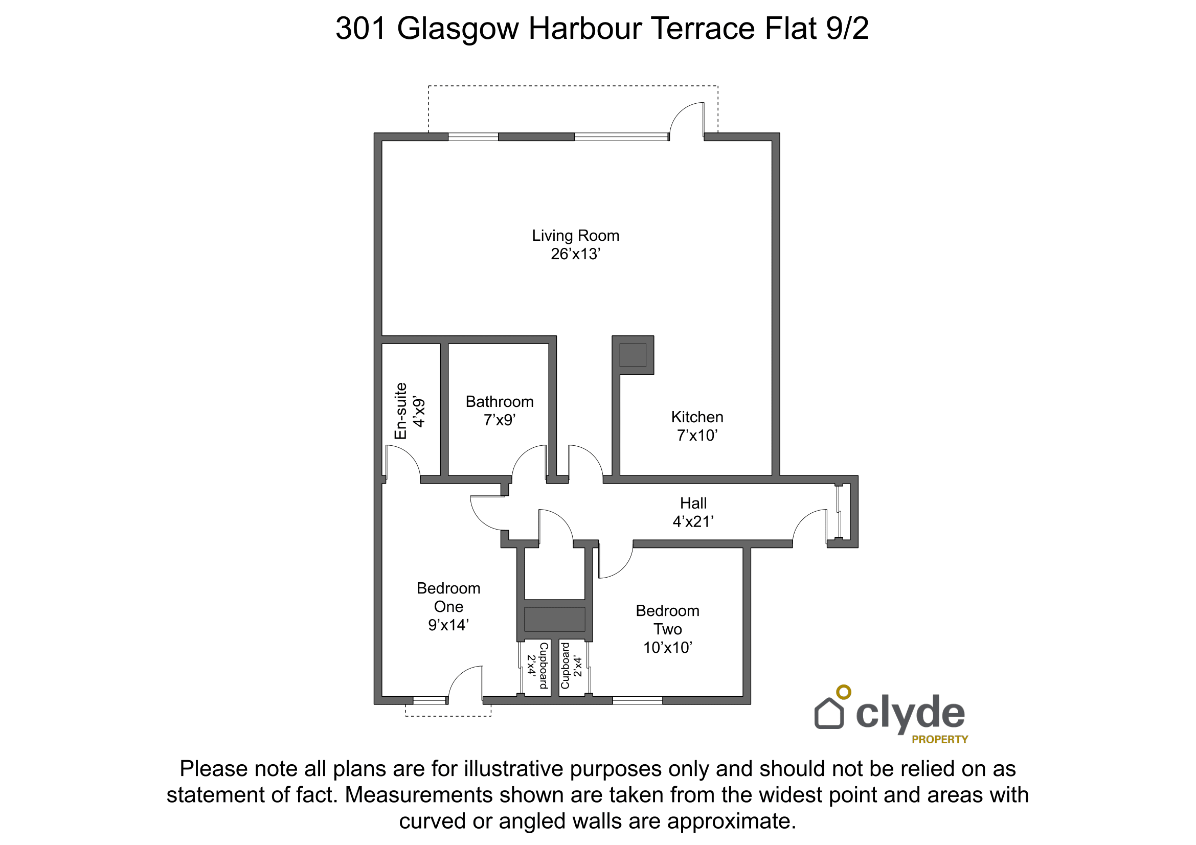 Flat Glasgow Harbour Terraces in Glasgow