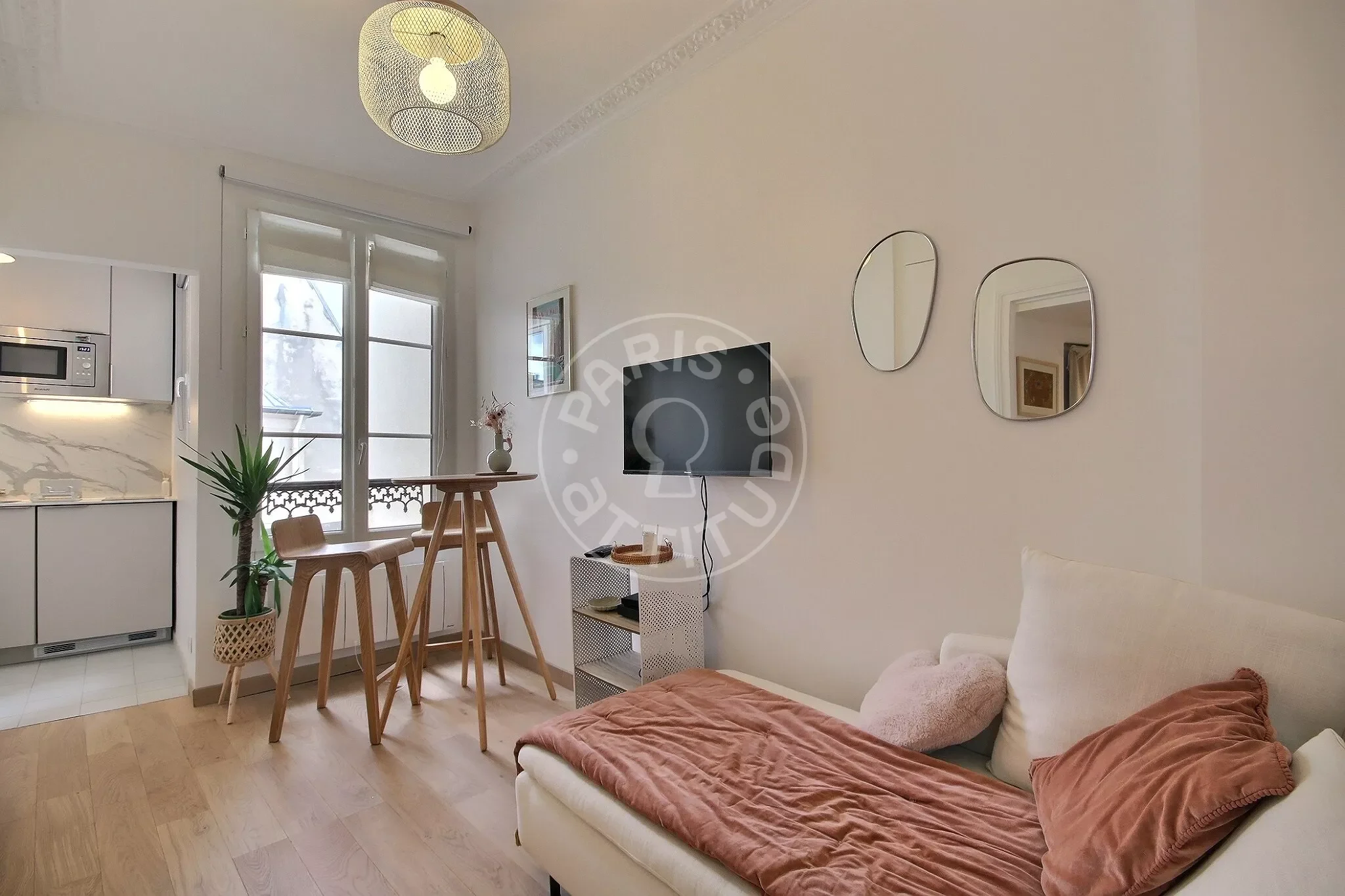 Chambre Rue de Saintonge à Paris