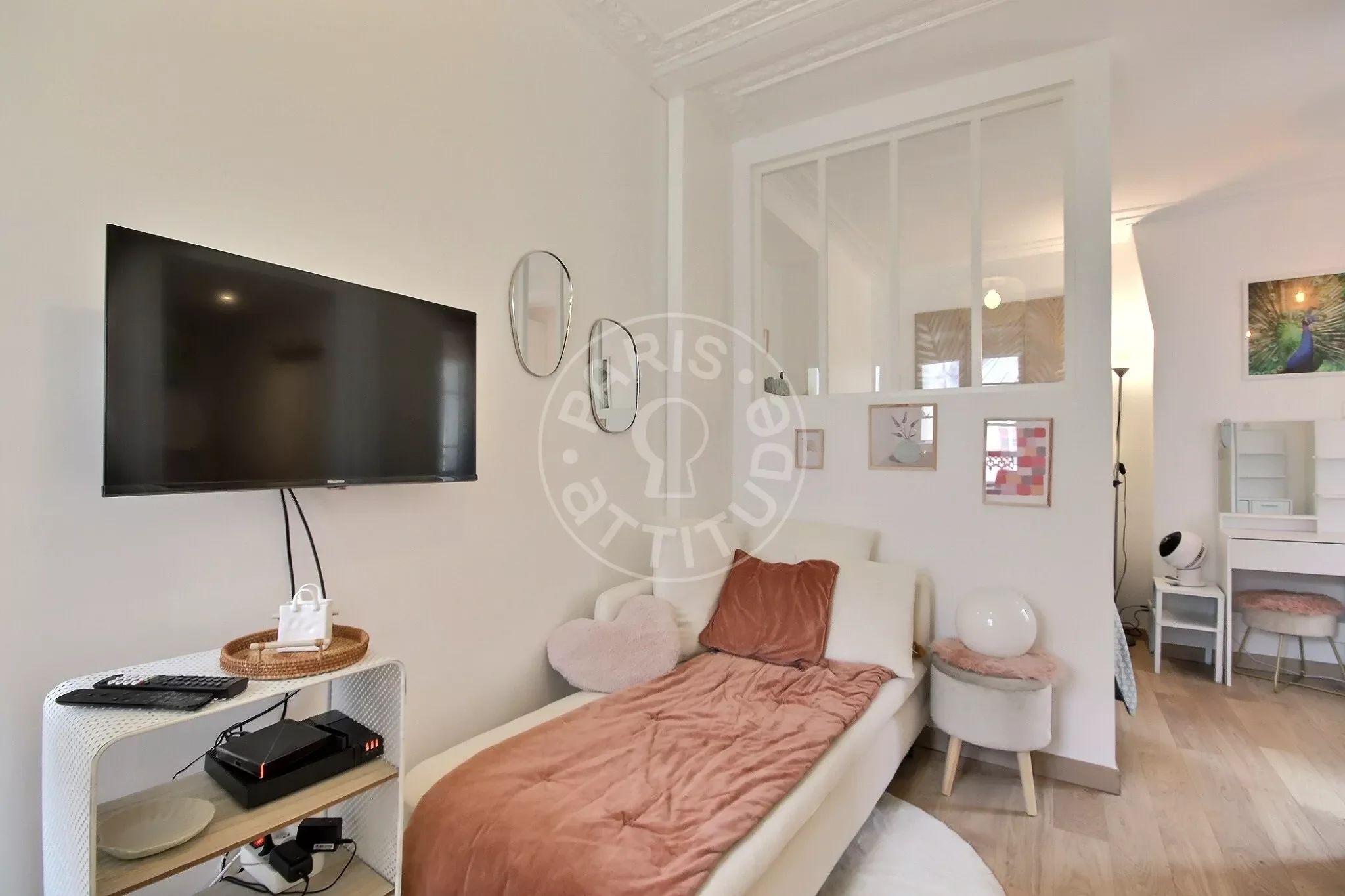 Chambre Rue de Saintonge à Paris