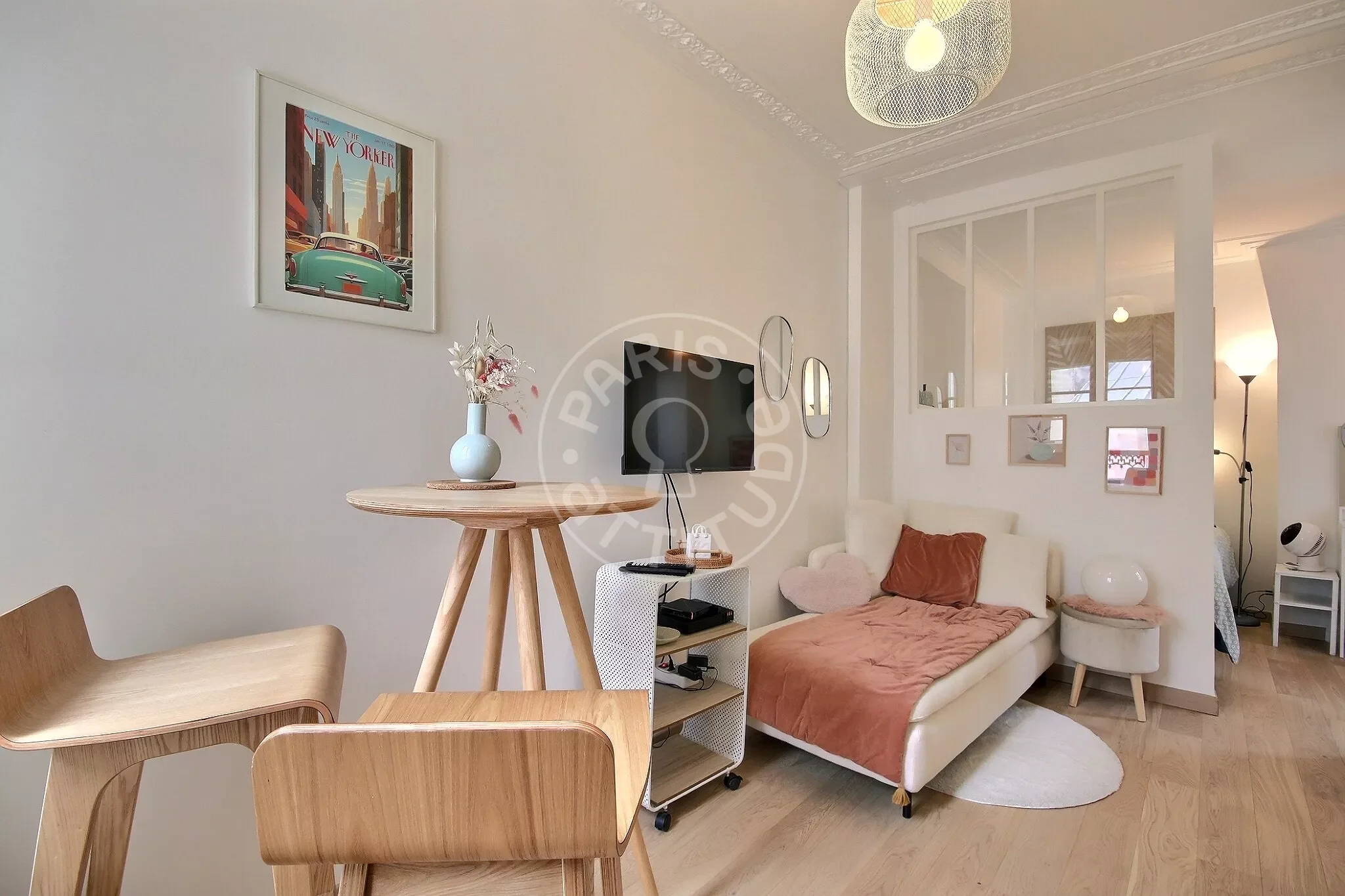 Chambre Rue de Saintonge à Paris