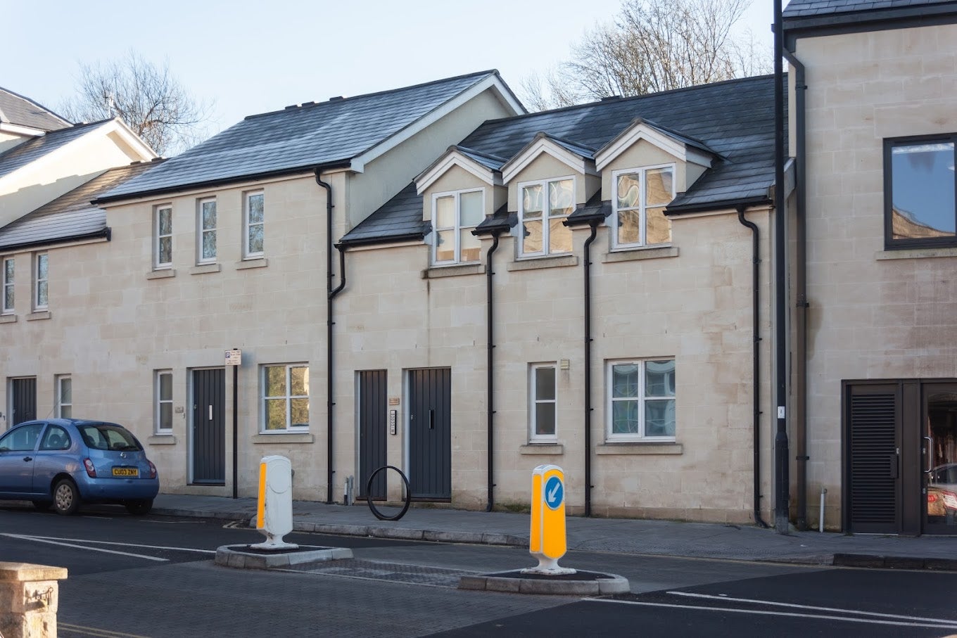 Flat Pulteney Road in Bath
