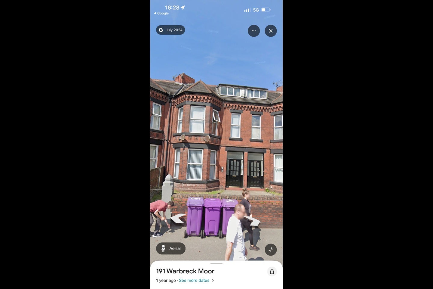 Flat Heswall Road in Liverpool
