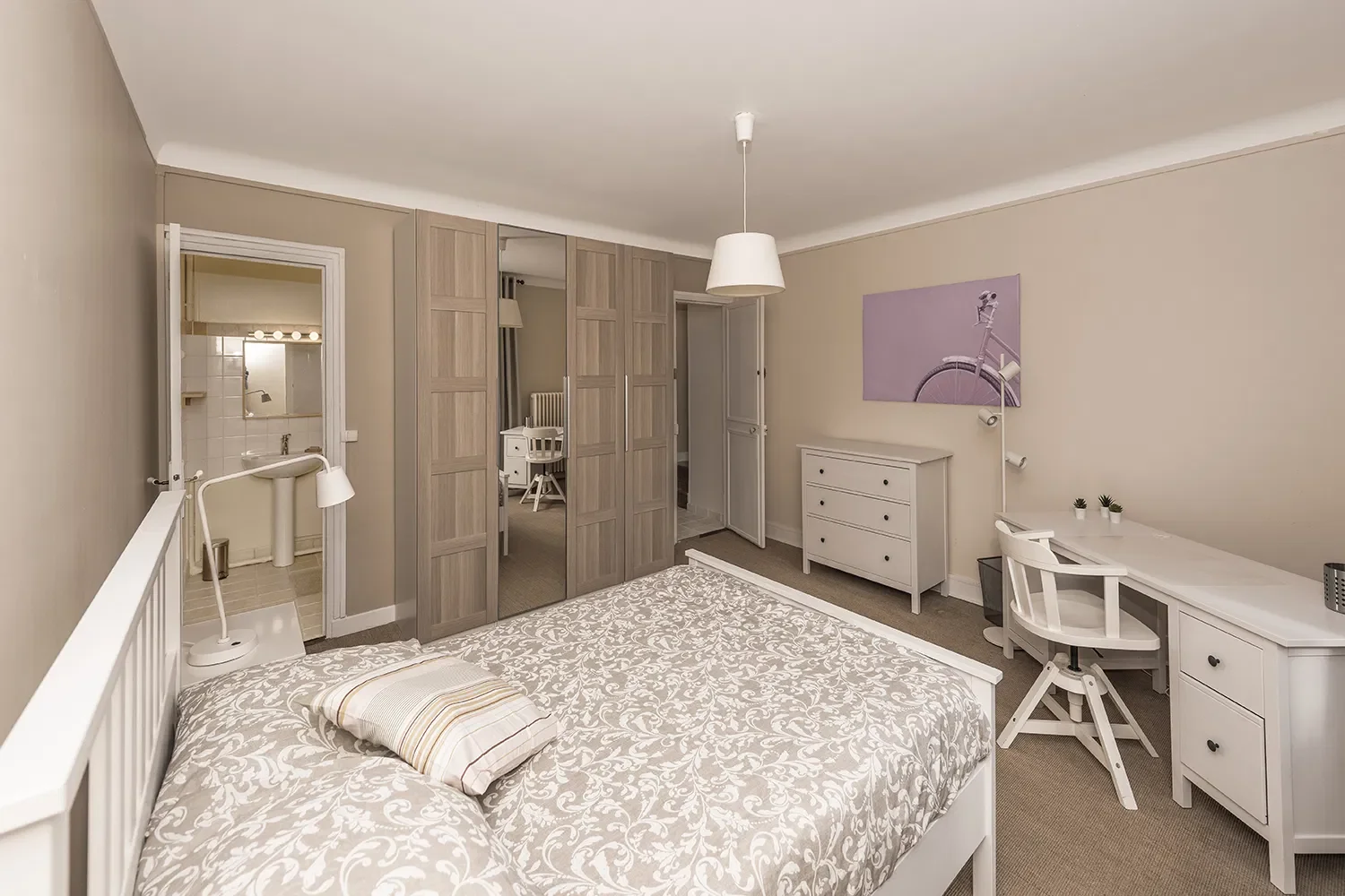 Chambre Rue Bouton-Gaillard à Vaux-le-Pénil