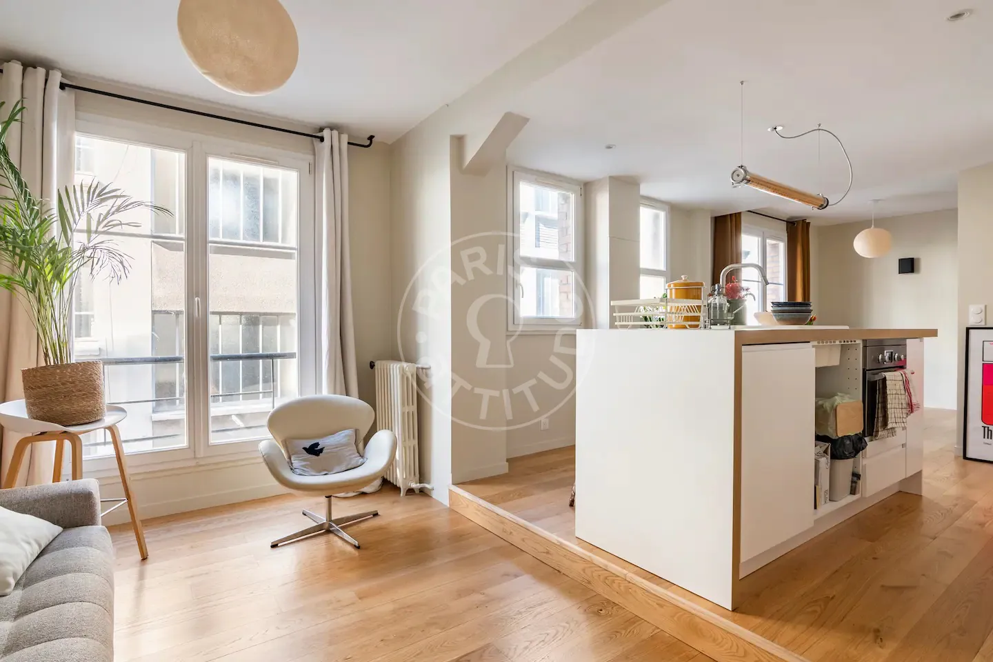 Flat Cité de l'Ameublement in Paris