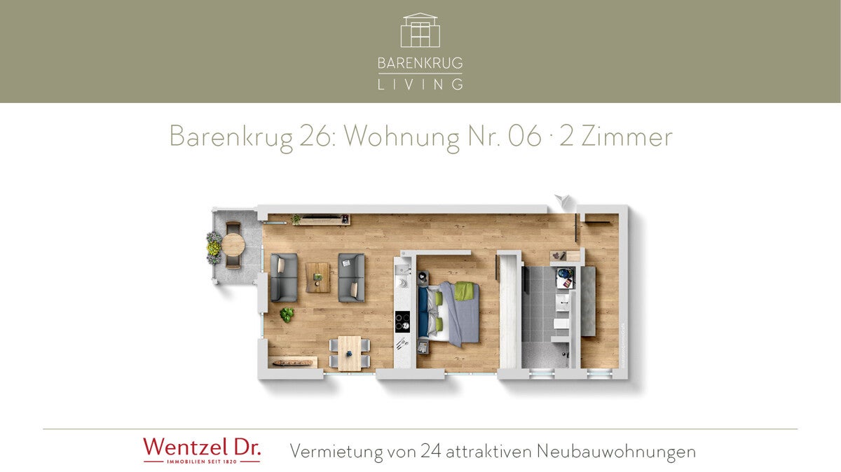 Wohnung Barenkrug in Hamburg