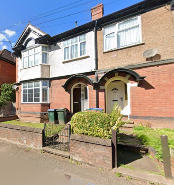 Flat Gulson Road in Coventry