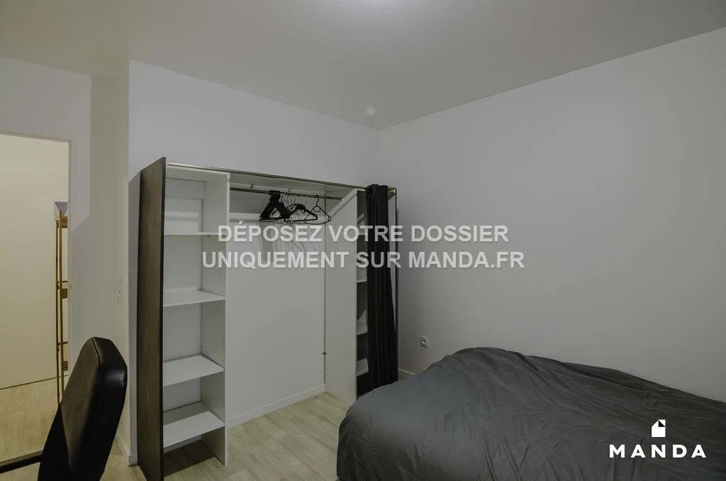 Chambre Rue Nelson Mandela à Deuil-la-Barre