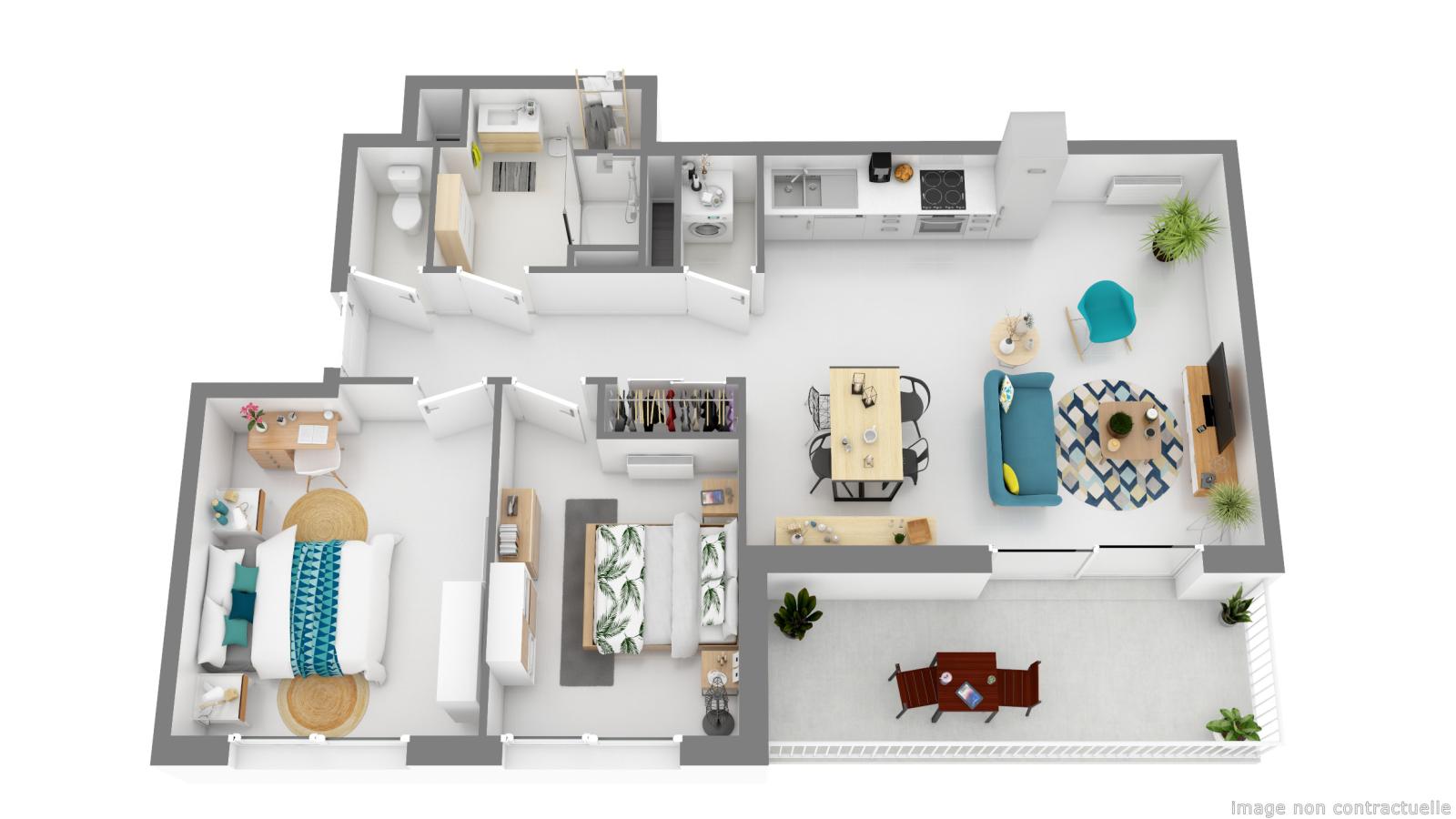 Appartement Avenue Roger Schwob à Cenon