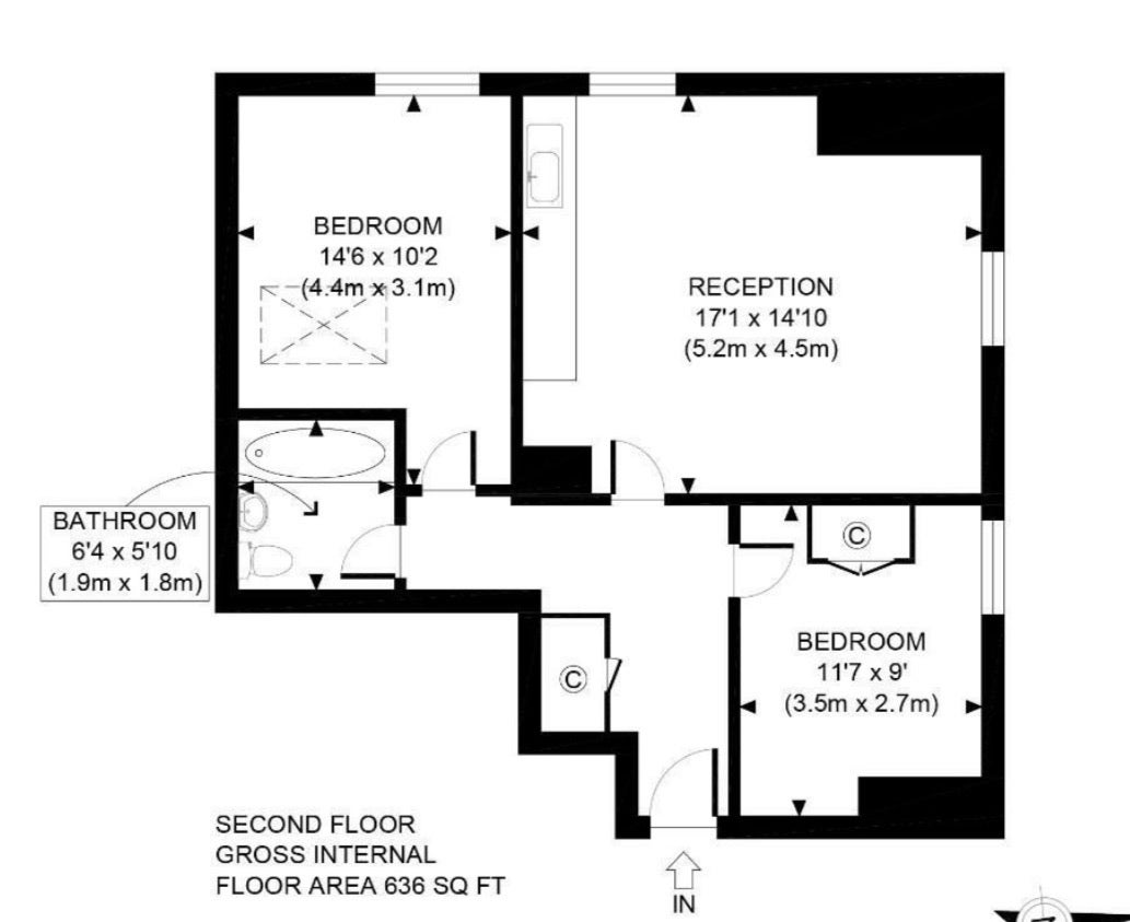 Flat Grosvenor Road in Greater London