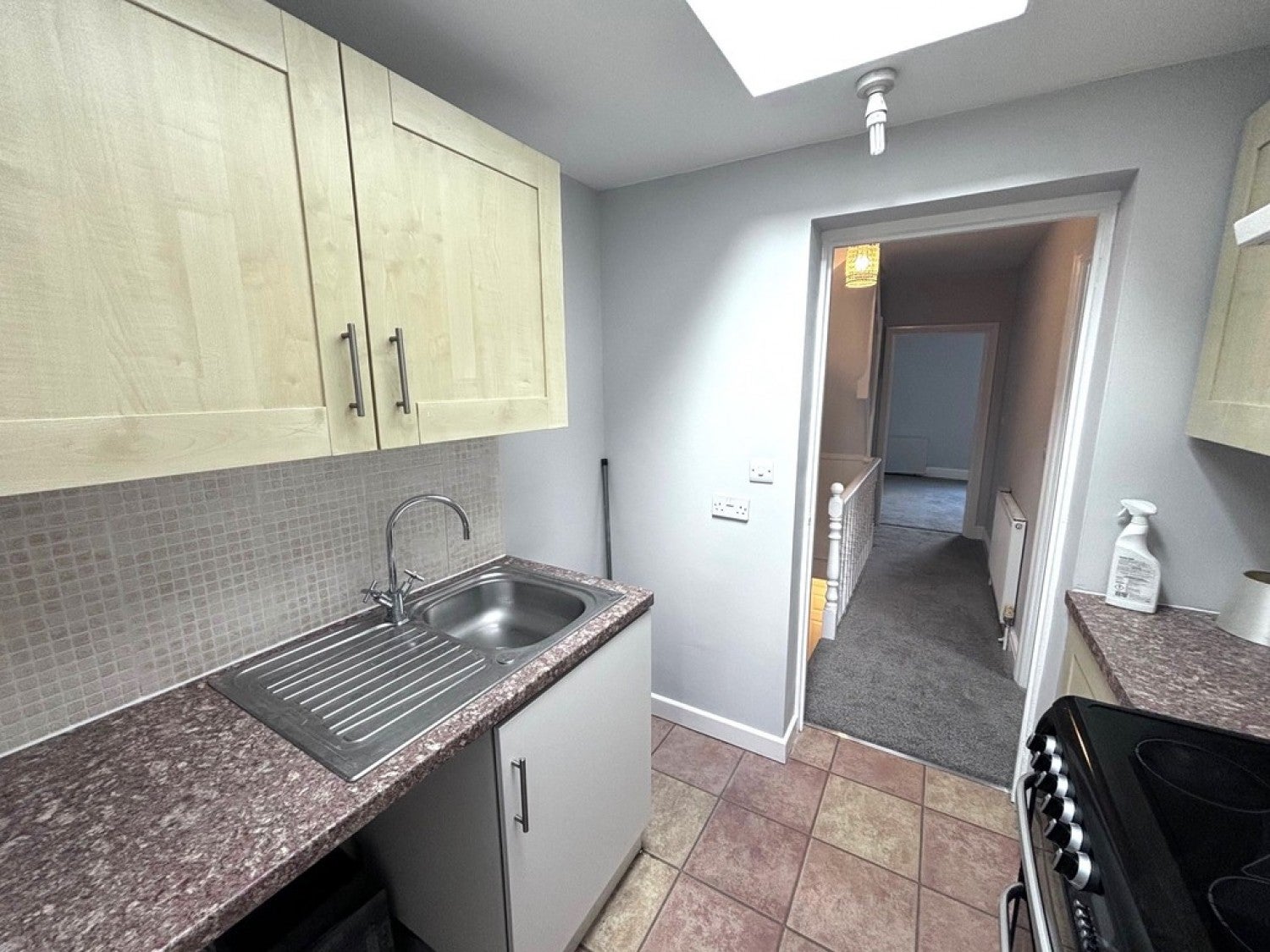 Flat Hillside Terrace in Yeovil