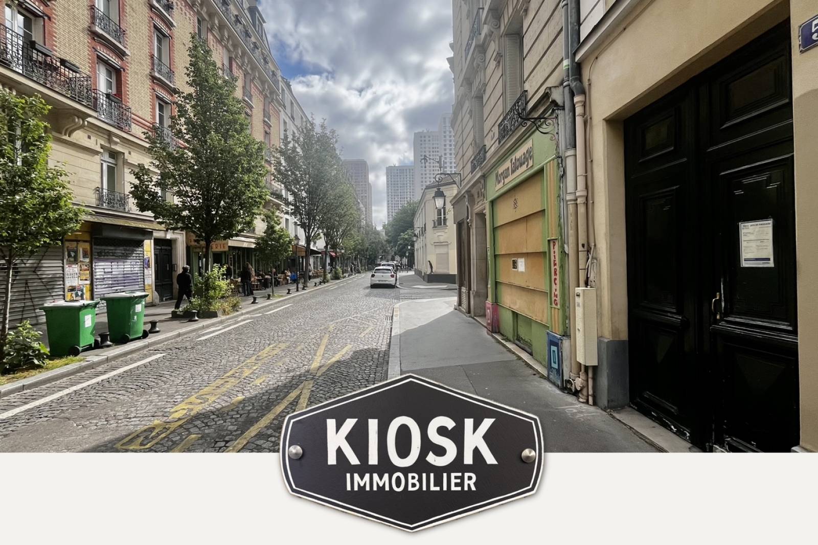 Chambre Rue de la Butte-aux-Cailles à Paris
