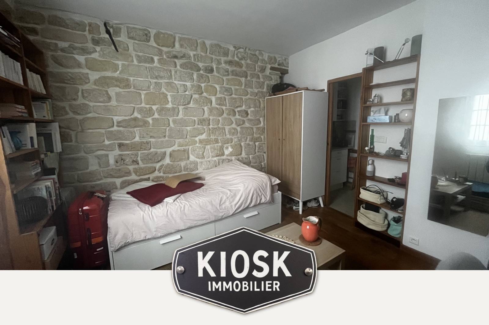 Chambre Rue de la Butte-aux-Cailles à Paris