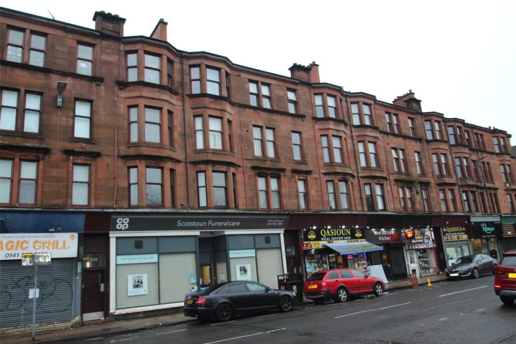 Flat Dumbarton Road in Glasgow