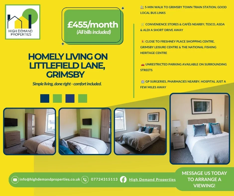 Room Littlefield Lane in Grimsby