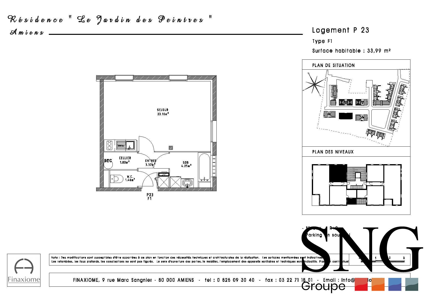 Appartement Allée de la Joie de Vivre à Amiens