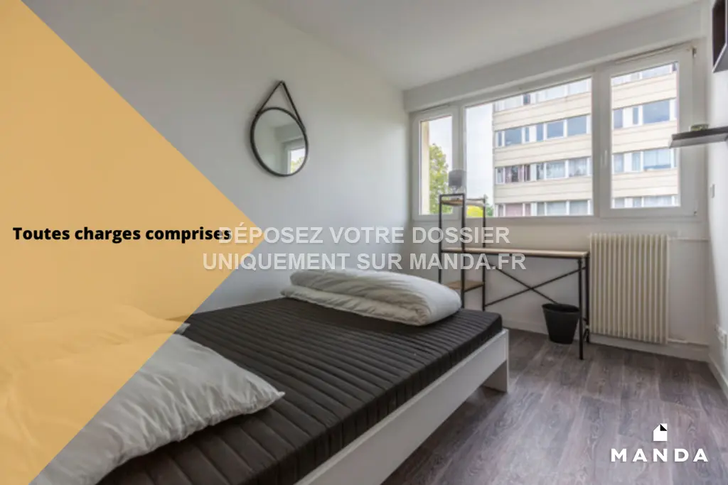 Room Rue des Plants Bruns in Cergy