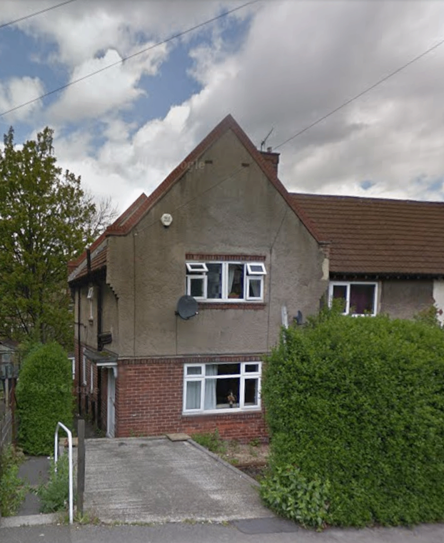 House Raisen Hall Road in Sheffield