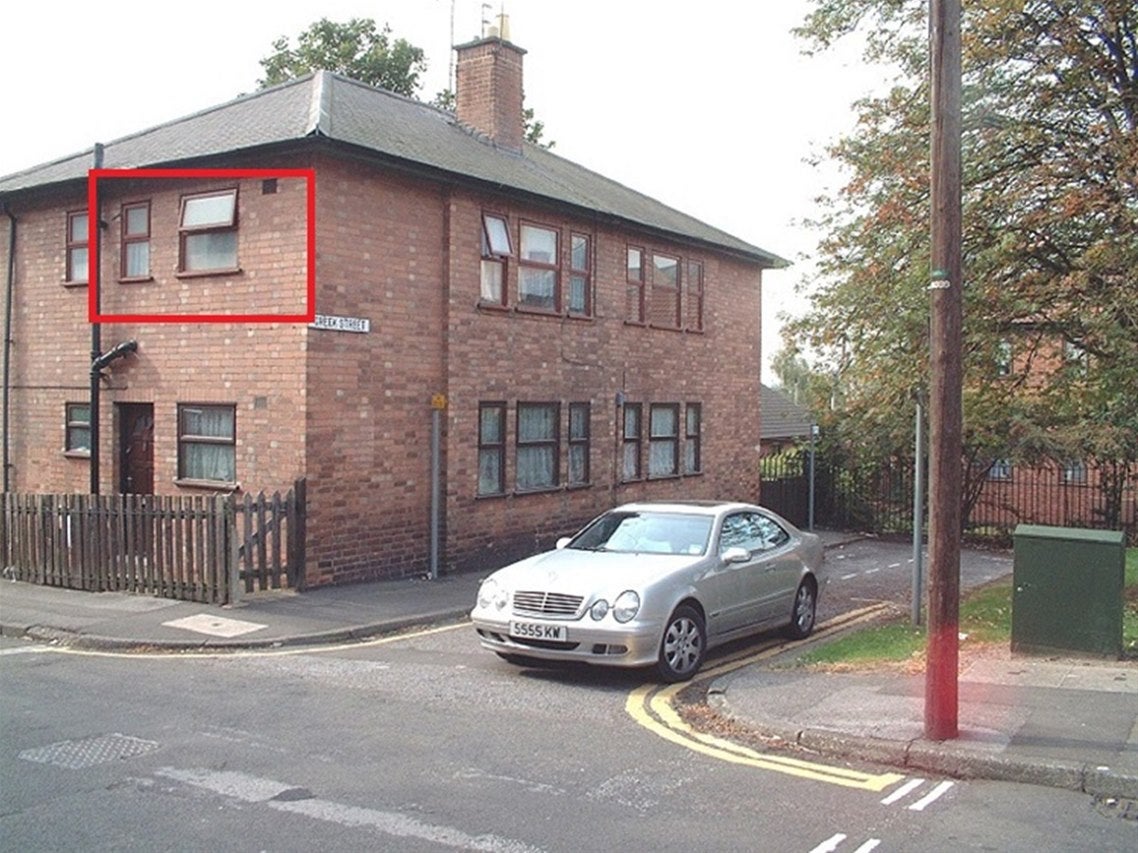 Flat Montfort Street in Nottingham