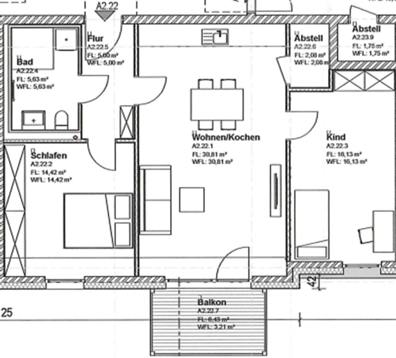Wohnung Alter Mühlenweg in Bad Bevensen