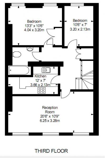 Flat Blackfriars Road in Greater London