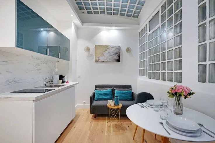 Flat Rue Lacuée in Paris