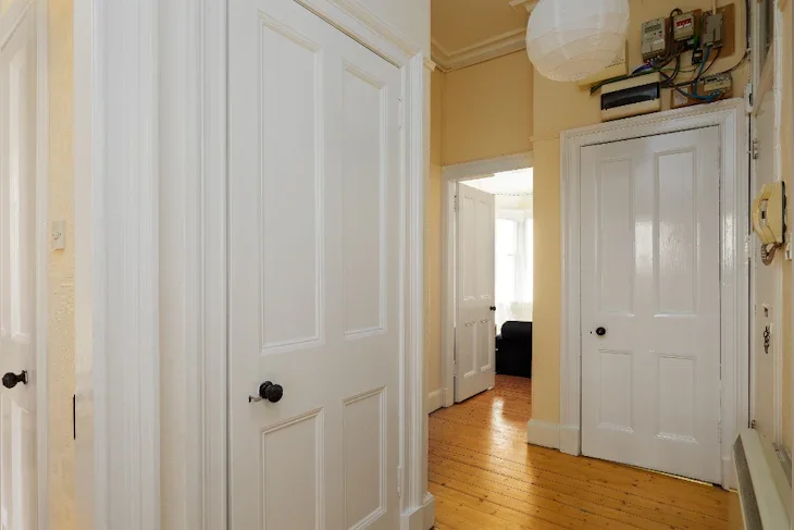 Flat Leith Walk in City of Edinburgh