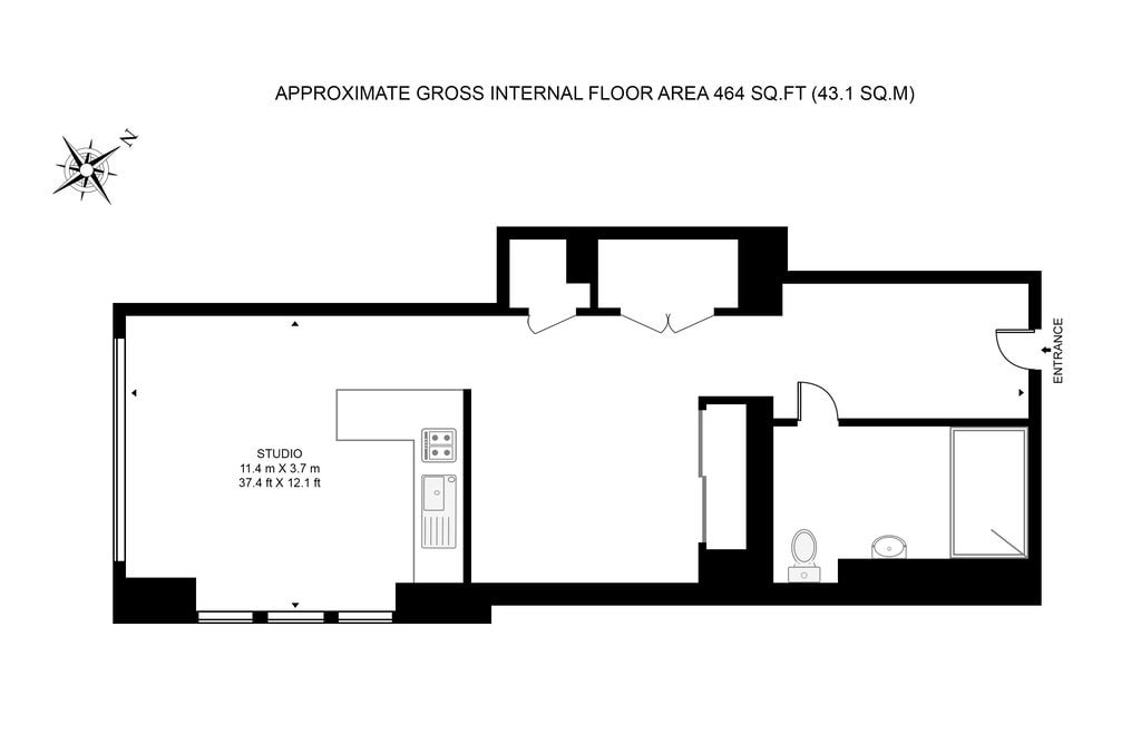 Flat Stable Walk in Greater London