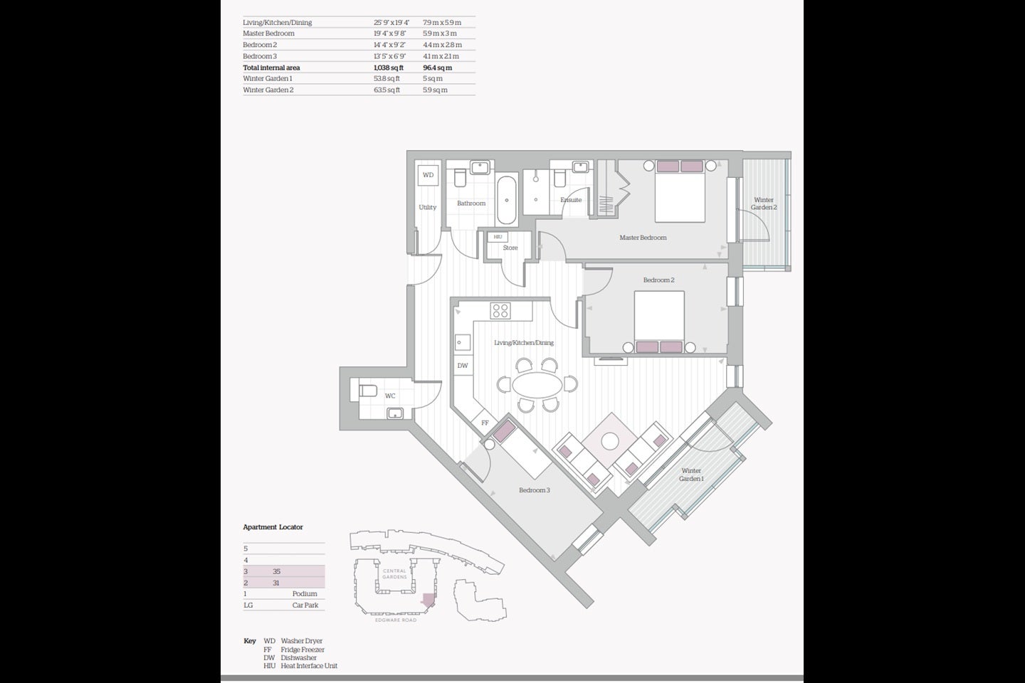 Flat Wilkinson Close in Greater London