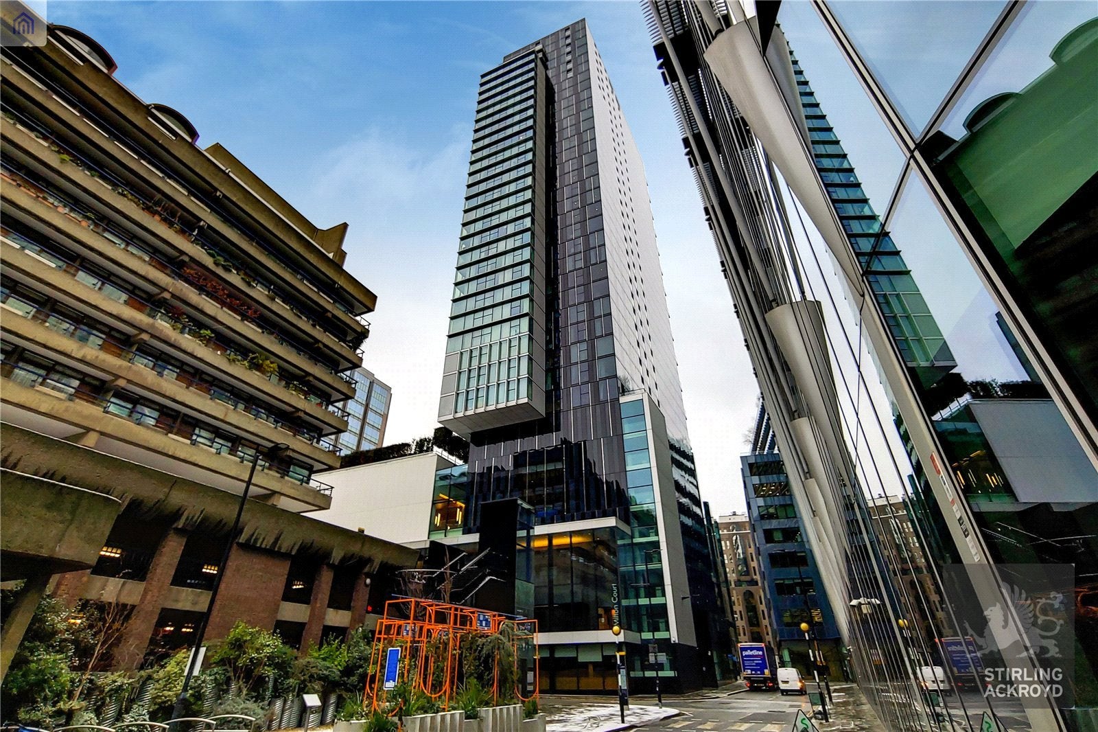 Flat Moor Lane in City of London