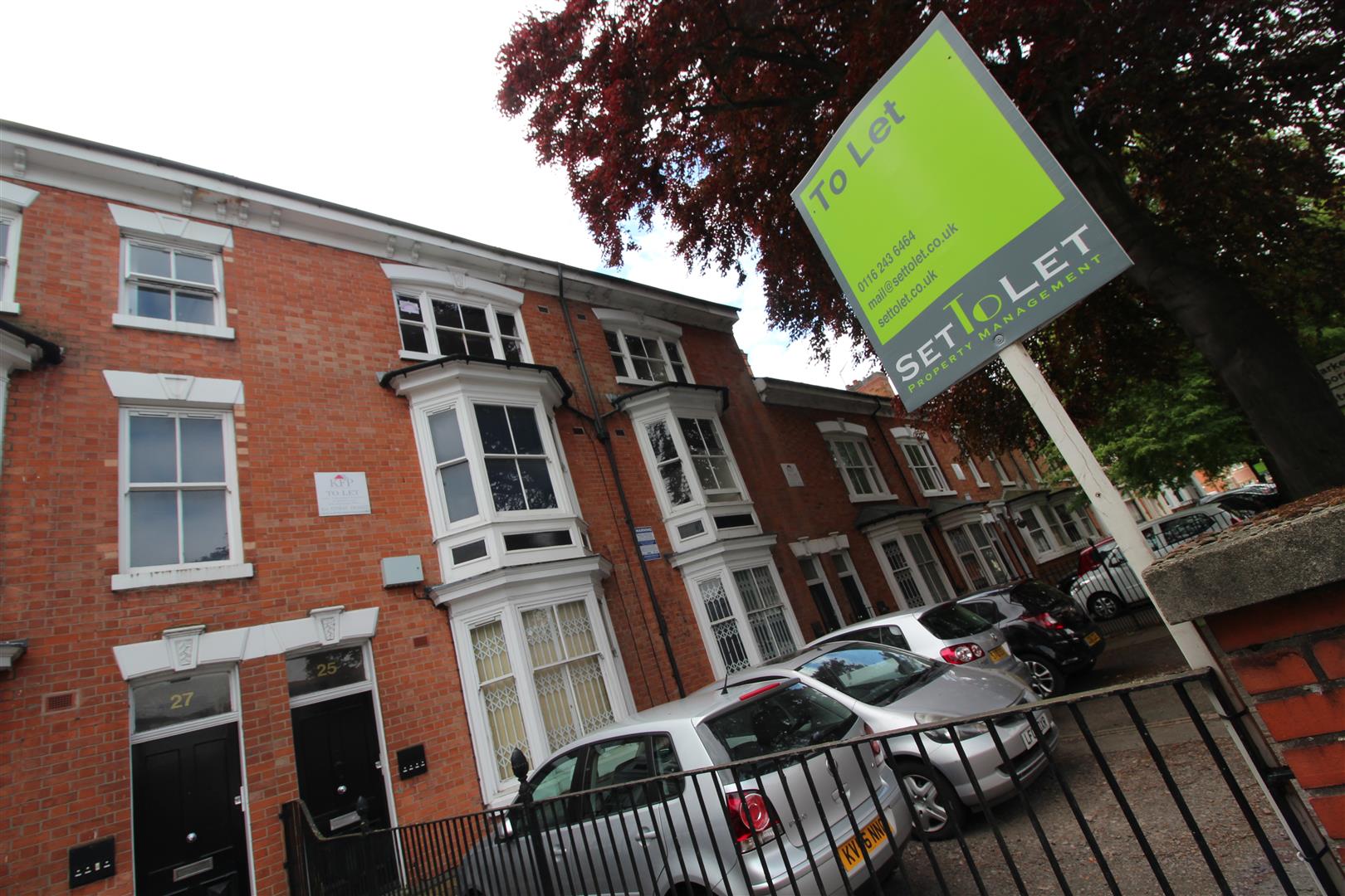 Flat Evington Road in Leicester