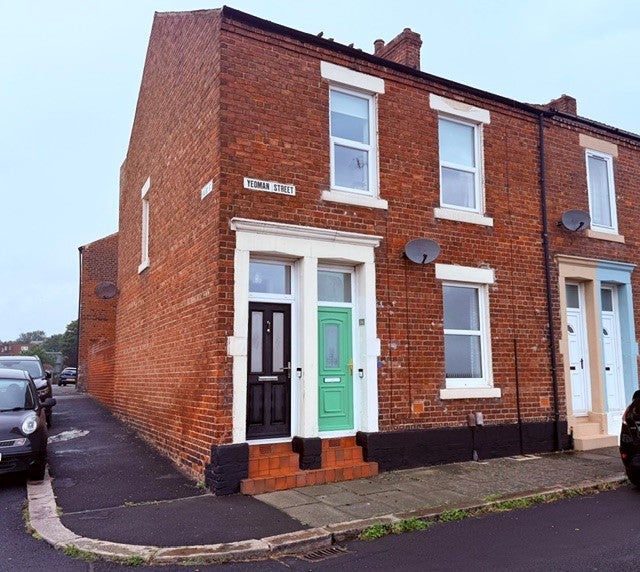 Flat Yeoman Street in North Tyneside